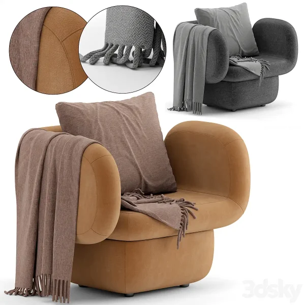 3DSky - Ditre Italia VENTO Armchair - Image 2