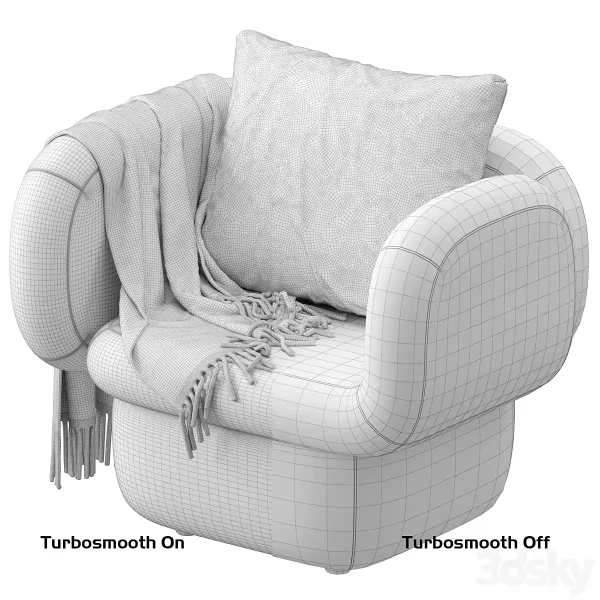 3DSky - Ditre Italia VENTO Armchair - Image 5
