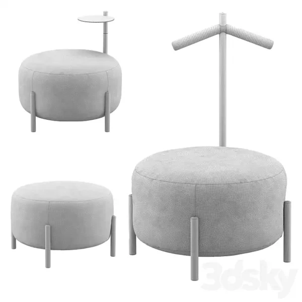 3DSky - FLAG Pouffe By Bolzan Letti - Image 5