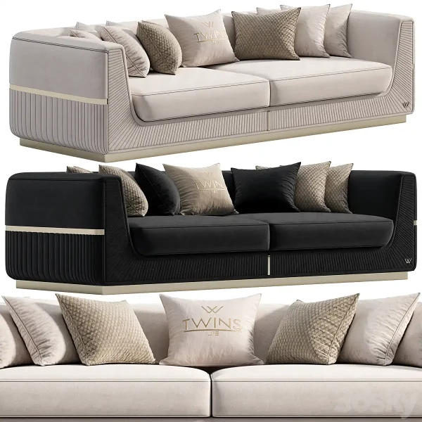 3DSky - Lorenzo Sofa by Twins - Image 2