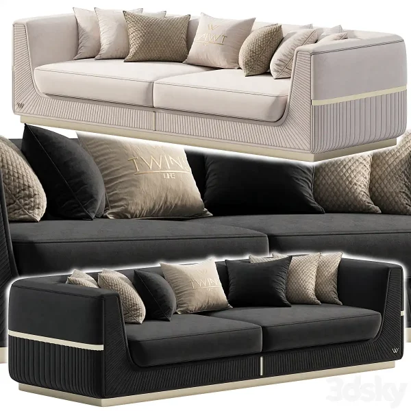 3DSky - Lorenzo Sofa by Twins - Image 3