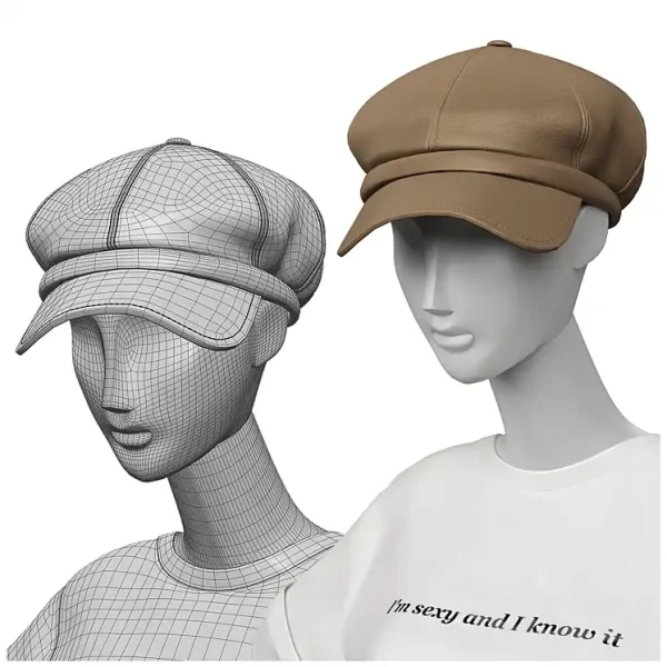 3DSky - Set of Classic Womens Clothing on Mannequins - Image 3
