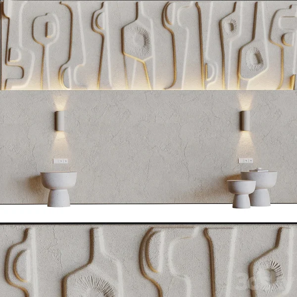 3DSky - Decorative 3D Panel 005