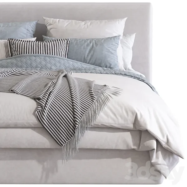 3DSky - Double Bed 145 - Image 3
