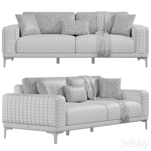 3DSky - Carlino Living Room Sleeper Sofa Set by Bellona - Image 2