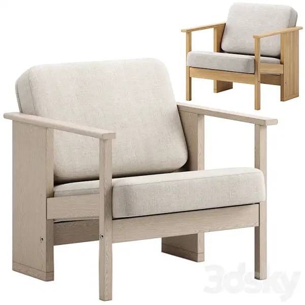 3DSky - Block Lounge Chair Form & Refine