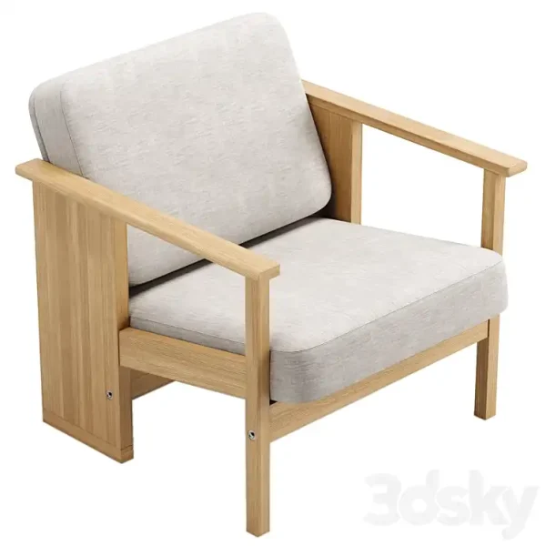 3DSky - Block Lounge Chair Form & Refine - Image 3