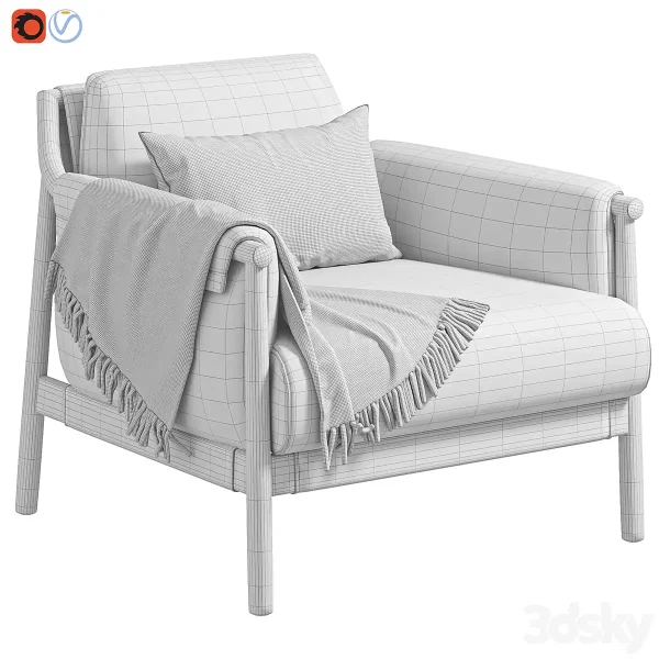 3DSky - Times Lounge By Poltrona Frau - Image 2