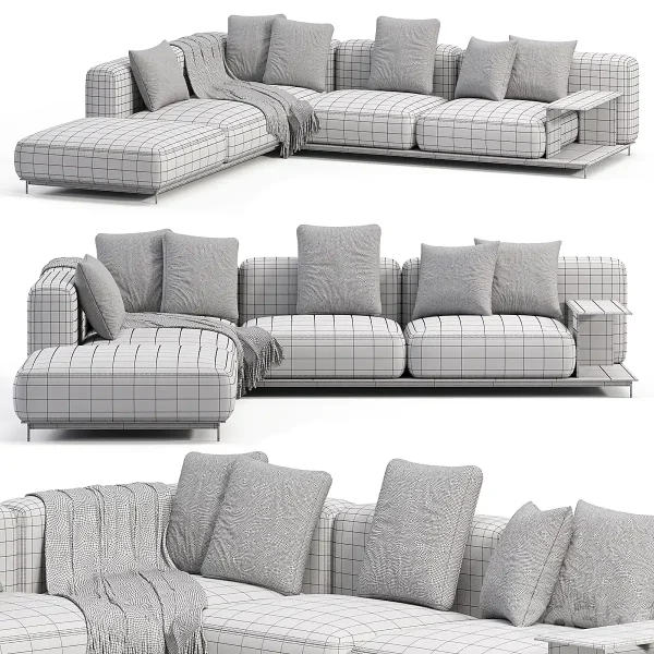 3DSky - BRERA Sofa by Poliform 2 - Image 3