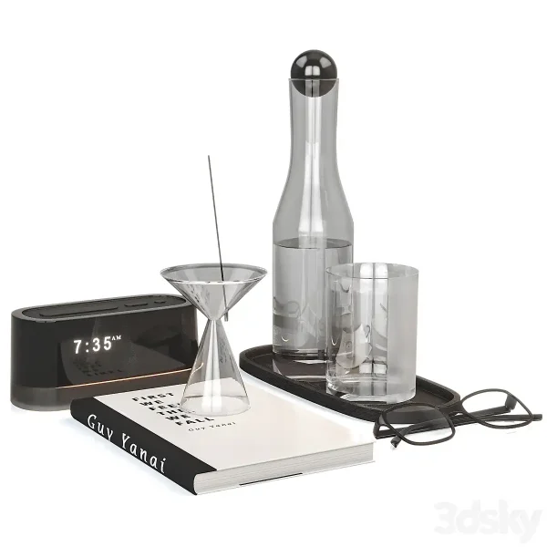 3DSky - Minimalistic Men Decor With A Carafe