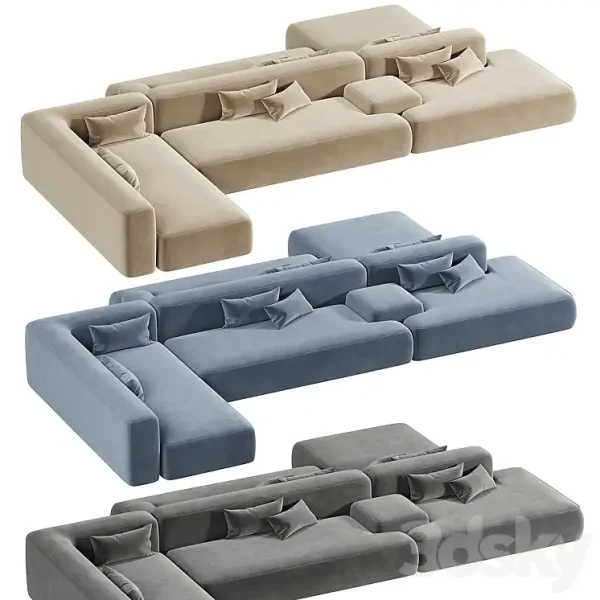 3DSky - Modular Sofa Lema Cloud
