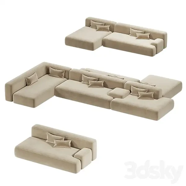 3DSky - Modular Sofa Lema Cloud - Image 2
