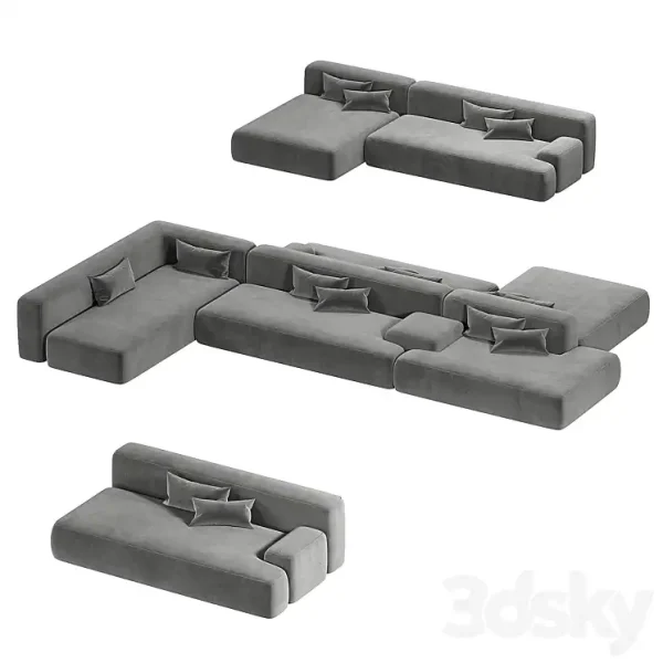 3DSky - Modular Sofa Lema Cloud - Image 3