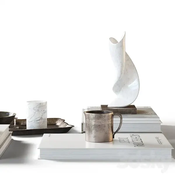 3DSky - Decorative Coffee Tables Set 21 - Image 3