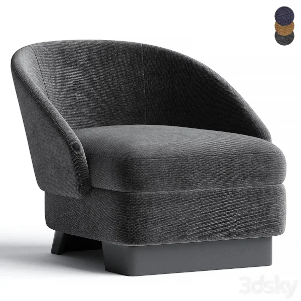3DSky - LAWSON Armchair with Armrests - Image 3