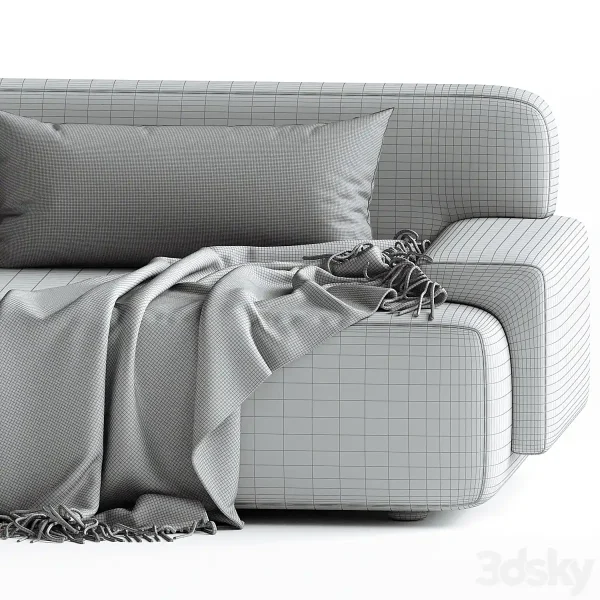 3DSky - Popus Editions Lena 3 Seater Sofa - Image 4