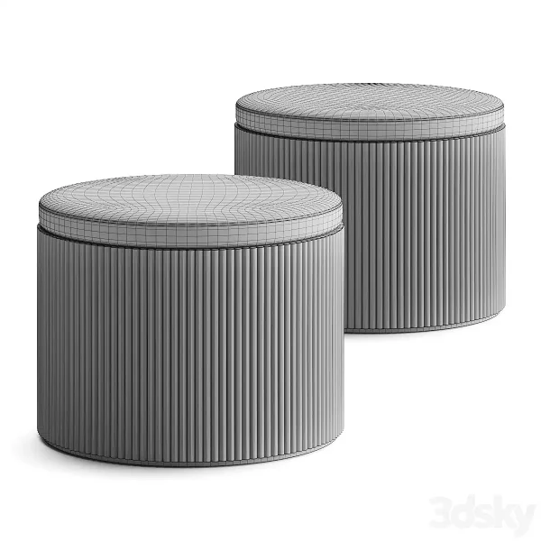 3DSky - Lema Drum Pouf - Image 2