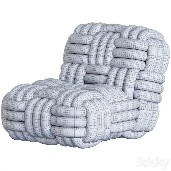 3DSky - Knitty Lounge Chair by Moooi - Image 2
