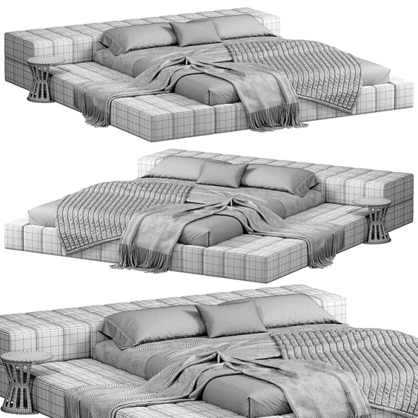 3DSky - SQUARING BED by BONALDO - Image 5