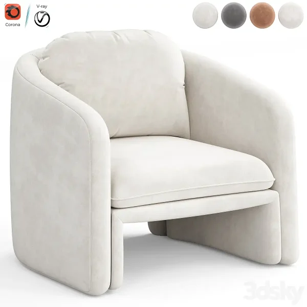 3DSky - Warren Armchair by Laredoute