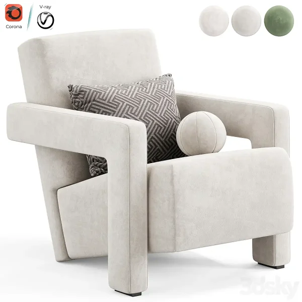 3DSky - Utrecht Armchair by Cassina