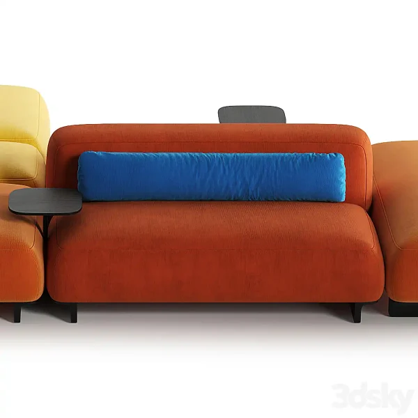 3DSky - Arper Ralik Modular Sofa - Image 2