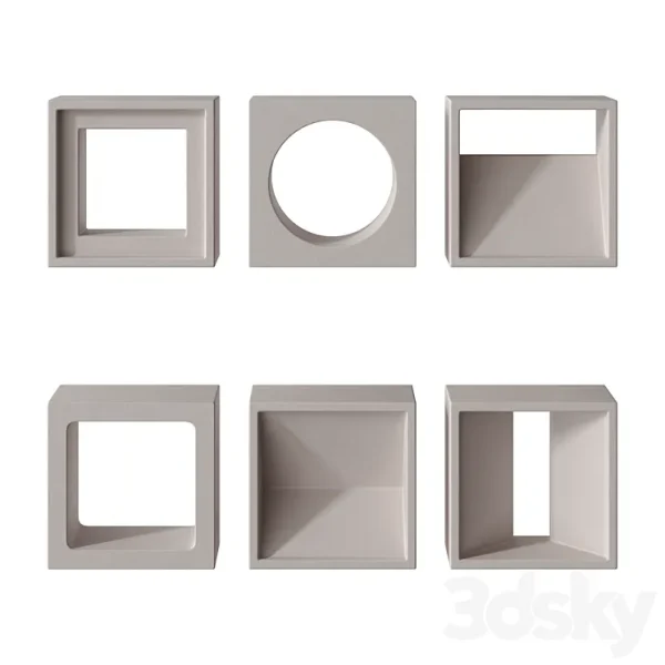 3DSky - Modular Decorative Partition Modular Wall 01 - Image 2