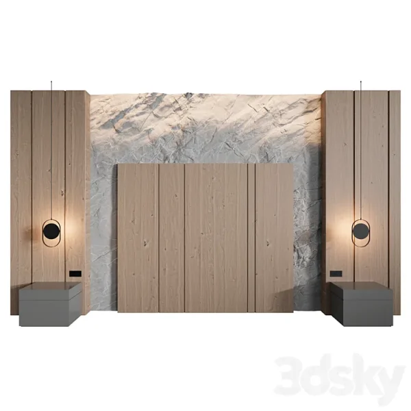 3DSky - Rock Headboard 05 - Image 2
