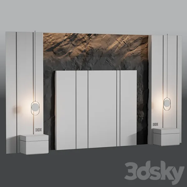 3DSky - Rock Headboard 05 - Image 3