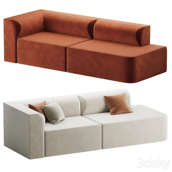 3DSky - ISLA Triple Sofa