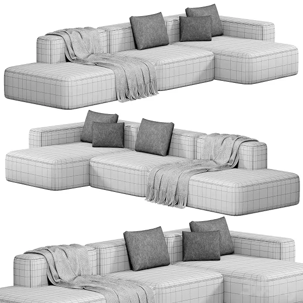 3DSky - MAGS SOFT 2 5 SEATER Sofa by Hay Sofas - Image 4
