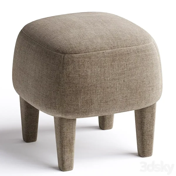 3DSky - MINI Fabric Pouf By Gianfranco Ferre Home - Image 2