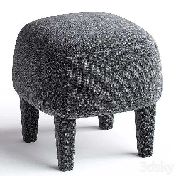 3DSky - MINI Fabric Pouf By Gianfranco Ferre Home - Image 3