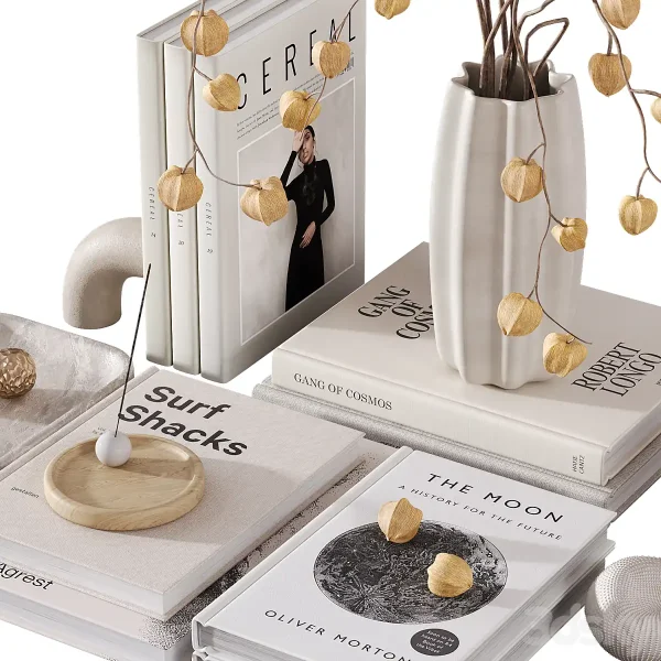 3DSky - Decorative Set with Lantern Faux Bouquet - Image 2