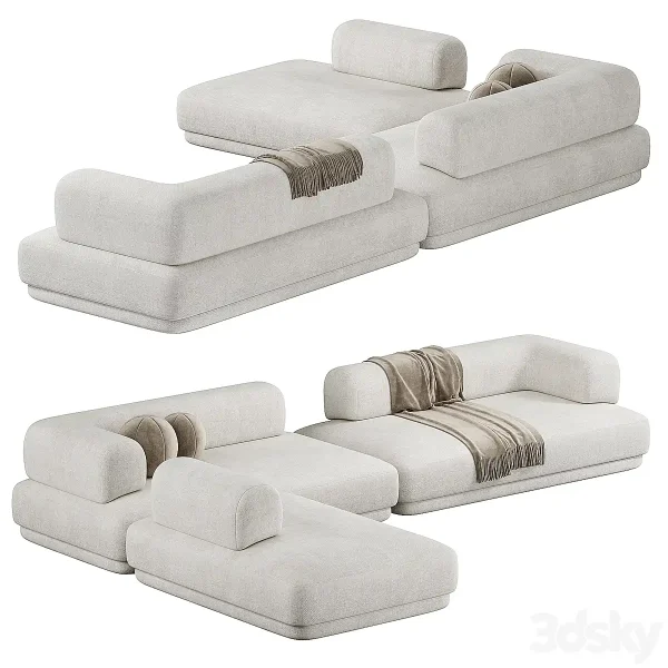 3DSky - BUMPER Sectional Sofa - Image 2