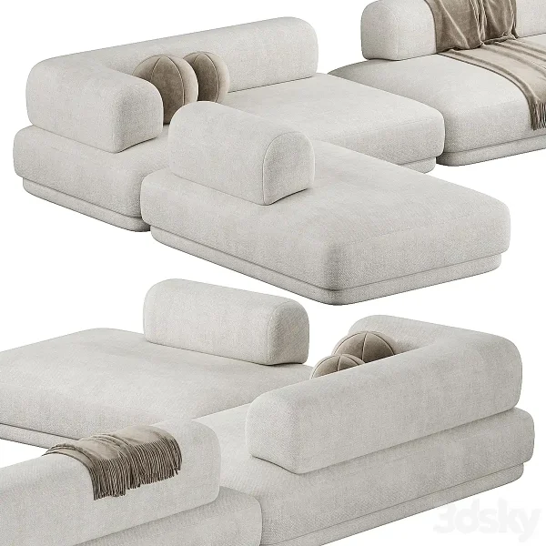 3DSky - BUMPER Sectional Sofa - Image 3