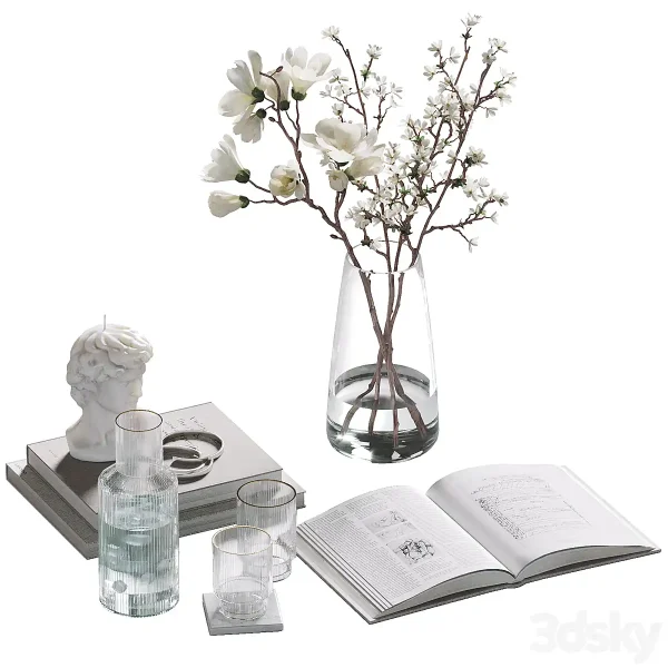 3DSky - Decorative Coffee Table Set 40 - Image 2