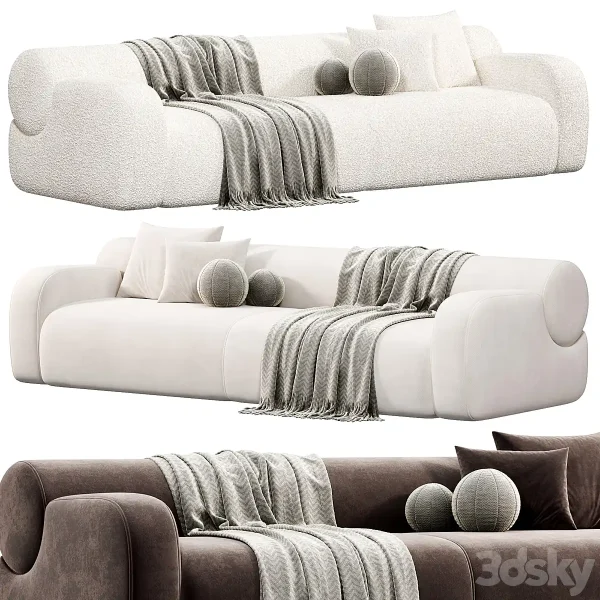 3DSky - Oscar Sofa By Meridiani