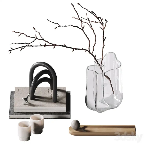 3DSky - Decorative Coffee Table Set 41 - Image 2