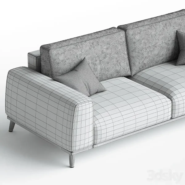 3DSky - Sofa Laronso Soft Pearl - Image 2