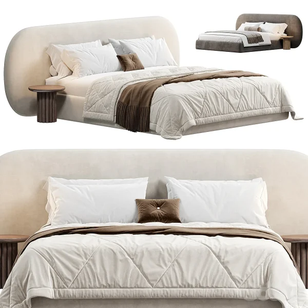 3DSky - Moca Cloud Bed By Oneandhome - Image 2