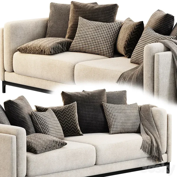 3DSky - CTS SALOTTI Time Sofa - Image 2