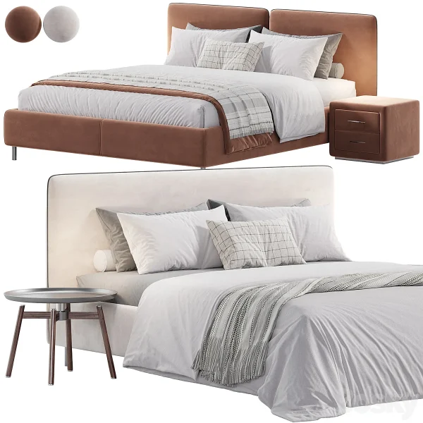 3DSky - Twils Frick Round Bed - Image 2