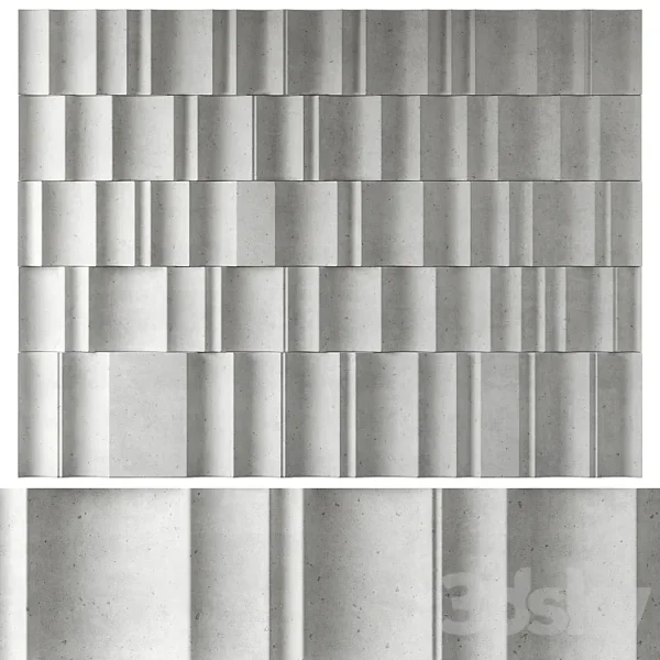 3DSky - Stone Wave Wall Panel