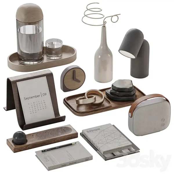 3DSky - 90 Decorative Coffee Table Set