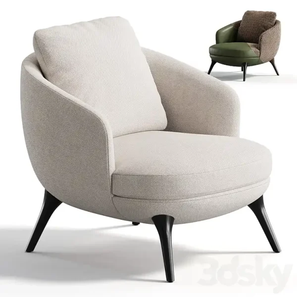3DSky - Raphael Armchair by Minotti