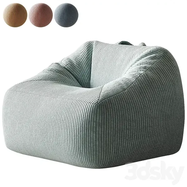 3DSky - Crate and Barrel Kids Lounge Chair