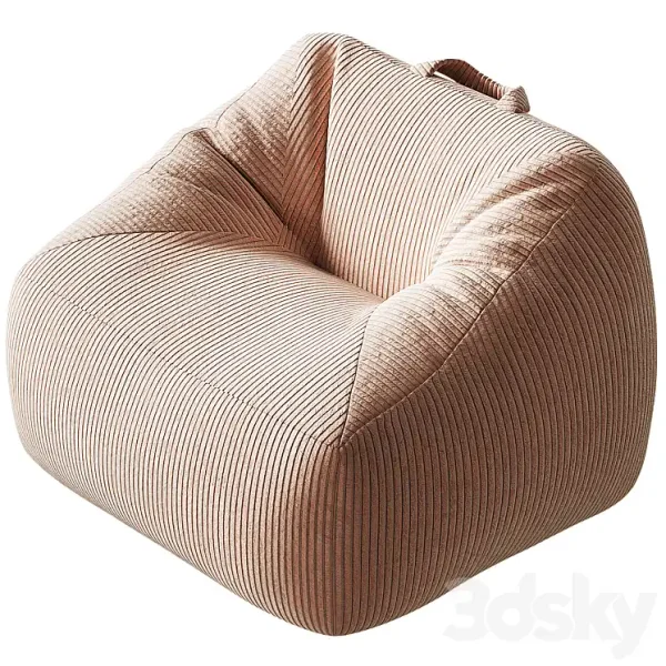 3DSky - Crate and Barrel Kids Lounge Chair - Image 3