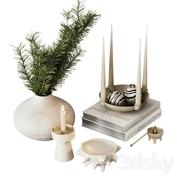 3DSky - Christmas Coffee Table Set - Image 2