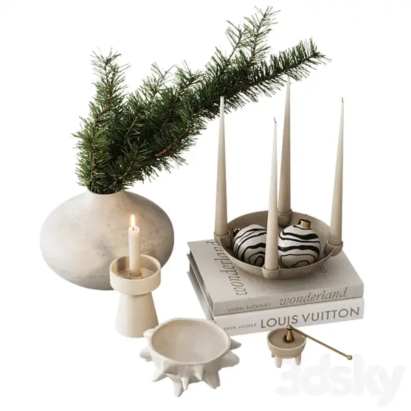 3DSky - Christmas Coffee Table Set - Image 3